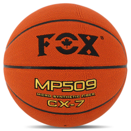 Мяч баскетбольный Composite Leather FOX BA-8973 MP509 №7 оранжевый