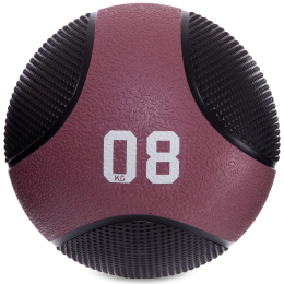Мяч медицинский медбол Zelart Medicine Ball FI-2824-8 8кг черный