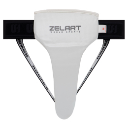 Захист паху жіночий Zelart BO-4008 XS-L білий
