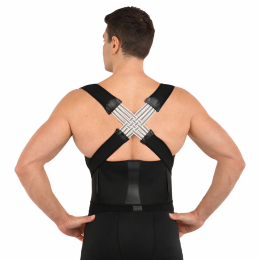 Корректор осанки для спины регулируемый SIBOTE ST-7414 S-3XL черный