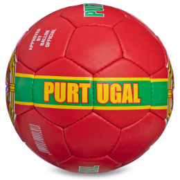 М'яч футбольний PORTUGAL BALLONSTAR FB-6723 №5 червоний-зелений