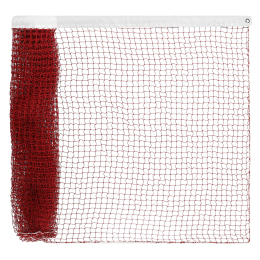 Сітка для бадмінтону LONGFA C-8981 6,1x0,76м червоний-білий