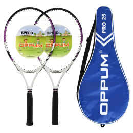 Набор ракеток для большого тенниса детский 2 ракетки в чехле OPPUM PRO 25 BT-8997-25 9-14лет 25