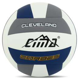 М'яч волейбольний CIMA VB-8999 CLEVELAND CORBES №5 PU білий-сірий-синій