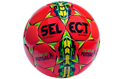М'яч для футзалу SELECT FUTSAL SAMBA IMS Z-SAMBA-R №4 червоний-зелений-жовтий
