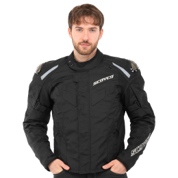 Мотокуртка SCOYCO JK221 M-2XL черный