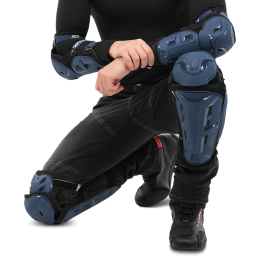 Комплект мотозахисту наколінники та налокітники SCOYCO K26H26N S-L синій