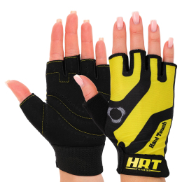 Перчатки для фитнеса и тренировок HARD TOUCH BC-4663 XS-XL цвета в ассортименте