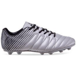 Бутсы футбольные подростковые OWAXX DRF2007-1 размер 35-40 серый