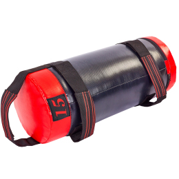 Мешок для кроссфита и фитнеса SP-Planeta FI-6574-15 15кг черный-красный