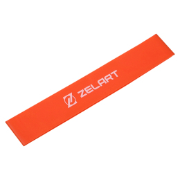 Резинка для упражнений лента сопротивления LOOP BANDS Zelart FI-6220-3 S оранжевый