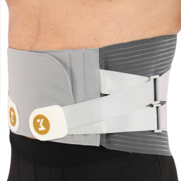 Пояс корсетный для спорта SIBOTE WAIST SUPPORT ST-7599 размер S-2XL черный-серый