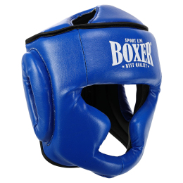 Шлем боксерский с полной защитой Кожвинил BOXER NEW 2036-N М-L цвета в ассортименте