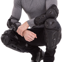 Комплект захисту SCOYCO K26H26(коліно, гомілка, передпліччя, лікоть) чорний