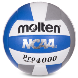 М'яч волейбольний MOLTEN V58X-N №5 PU синій-сірий-білий