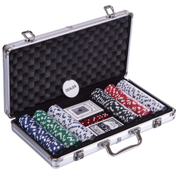 Набір для покеру в алюмінієвому кейсі SP-Sport IG-2114 300 фішок