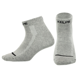 Шкарпетки спортивні унісекс короткі KELME FLAT K15Z958-9221 розмір M-L сірий