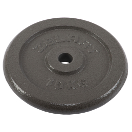 Блини (диски) сталеві d-30мм Zelart TA-7789-10 10кг сірий