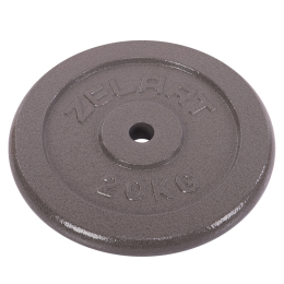 Блини (диски) сталеві d-30мм Zelart TA-7789-20 20кг сірий