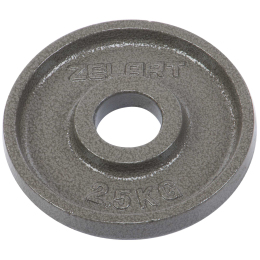 Блины (диски) стальные d-52мм Zelart TA-7792-2_5 2,5кг серый