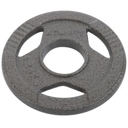 Блини (диски) сталеві з хватом d-52мм Zelart TA-7791-1_25 1,25 кг сірий