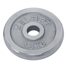 Блини (диски) хромовані d-30мм Zelart TA-7786-2_5 2,5 кг хром