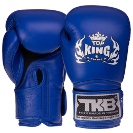 Перчатки боксерские кожаные TOP KING Super AIR TKBGSA 8-18унций цвета в ассортименте