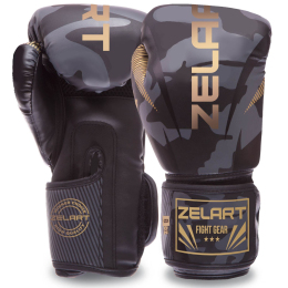Боксерські рукавиці Zelart BO-0870 8-12 унцій кольори в асортименті