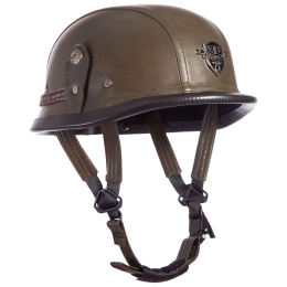 Мотошлем открытый Половина для чоппера Ретро-Каска Chengjunyue 108-B M-XL цвета в ассортименте