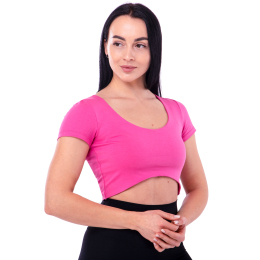 Кроп-топ жіночий Листя STIM CO-7397 розмір XS-S кольори в асортименті