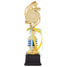 Награда спортивная с местом под жетон SP-Sport YK-136B золотой