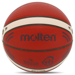 М'яч баскетбольний PU №7 MOLTEN B7G3100-Q2Z помаранчевий
