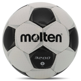 Мяч футбольный MOLTEN F5P3200 №5 PU белый-черный