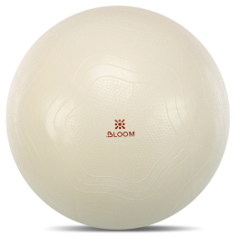 Фитбол мяч для фитнеса сатин BLOOM LB7051-75 ø75см цвета в ассортименте