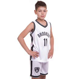 Форма баскетбольная детская NB-Sport NBA BROOKLYN 11 3578 S-2XL цвета в ассортименте