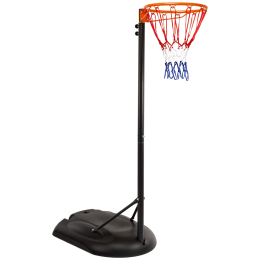 Стойка для нетбола мобильная с регулируемой высотой SP-Sport NETBALL S05N кольцо ø38см высота 240-305см