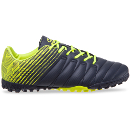 Сороконожки обувь футбольная OWAXX HRF2007E-3 размер 39-44 темно-синий-желтый