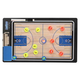 Дошка тактична тренера магнітна двостороння для баскетболу SP-Sport C-9144-B 20х35см