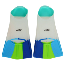 Ласты для тренировок в бассейне короткие с закрытой пяткой CIMA F001 размер 30-44 цвета в ассортименте