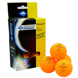 Набір м'ячів для настільного тенісу DONIC PRESTIGE 2 * 40 + MT-618027 6шт помаранчевий