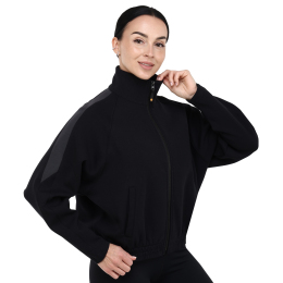 Кофта спортивная женская на молнии Joma INDOOR GYM 902503-100 S-L черный