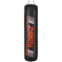 Мішок боксерський Циліндр з кільцем і ланцюгом ZHENGTU BO-2336-150 висота 150см кольори в асортименті