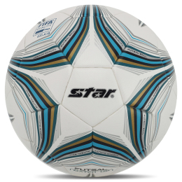 М'яч для футзалу STAR MATCH UP FIFA FB514FTB №4 білий-блакитний