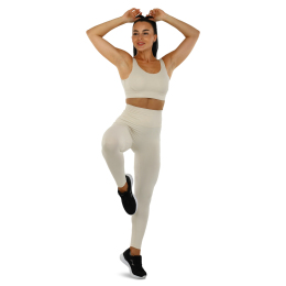 Костюм спортивний жіночий для фітнесу та тренувань лосини та топ VSX C350-YB2315 S-XL кольори в асортименті