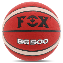 М'яч баскетбольний FOX BG500 №5 PU коричневий