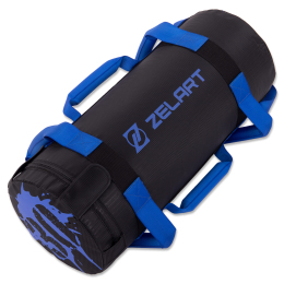 Мішок для кросфіту та фітнесу Zelart TA-7825-30 30кг синій