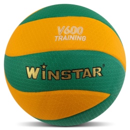 Мяч волейбольный WINSTAR VB-00026 №5 PU желтый-зеленый