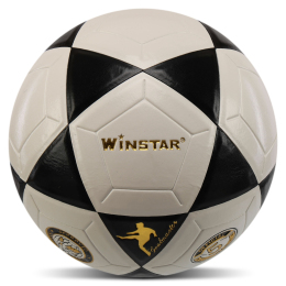 Мяч футбольный WINSTAR FB-00035 №5 PU белый-черный