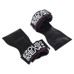 Накладки для подтягивания и тяги GRIPPS PRO EZOUS D-06 2шт фиолетовый-черный