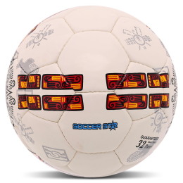Мяч футбольный SOCCER STAR SHINE FB-4492 №5 PU белый